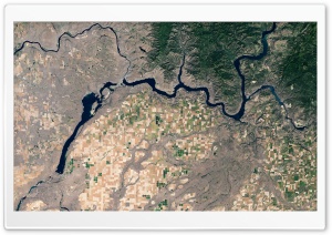 River Gorge Satelite View