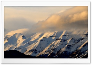 Mount Timpanogos And Clouds