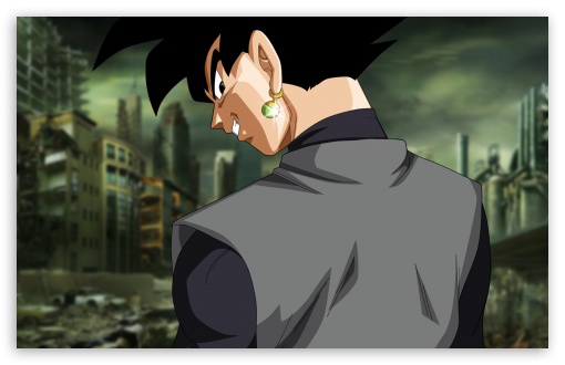 Download Black Goku UltraHD Wallpaper