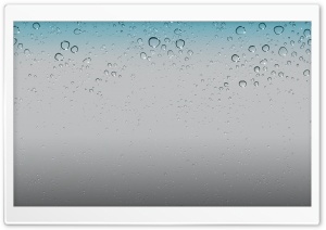 IOS 5 Wallpaper - Water Drops