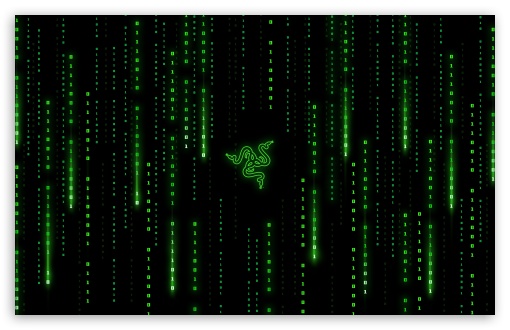 Download Razer Matrix Background UltraHD Wallpaper