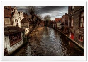 A Canal In Bruges