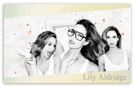 Download Lily Aldridge UltraHD Wallpaper