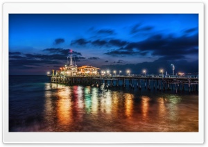 The Pier In Santa Monica