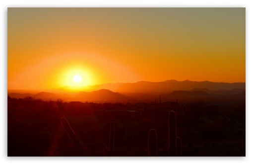 Download Scottsdale Sunset UltraHD Wallpaper