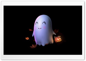 Trick-or-treating Ghost,...