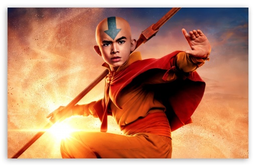 Download Avatar The Last Airbender 2024 TV Series - Aang UltraHD Wallpaper