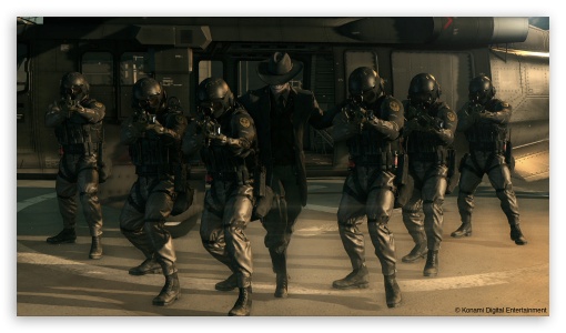 Download Metal Gear Solid V XOF Skull face UltraHD Wallpaper