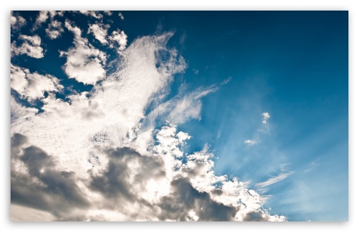 Download White Clouds UltraHD Wallpaper