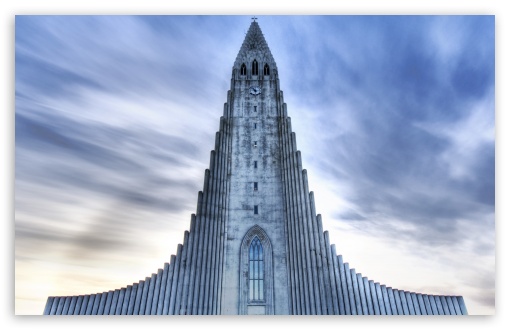 Download Church In Reikjavik, Iceland UltraHD Wallpaper