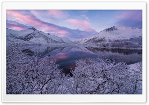 Norway Snowy Mountains...