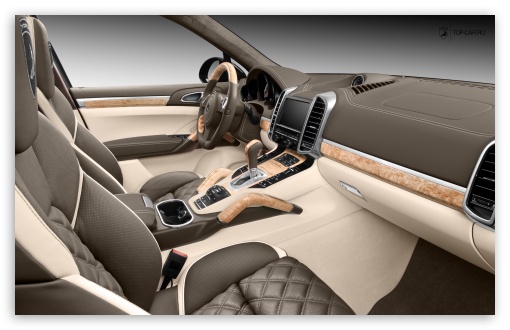 Download Interior Porsche Cayenne Vantage UltraHD Wallpaper