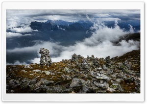 Cairn, Pizol Mountain, Glarus...