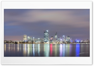 Perth by Night Panorama