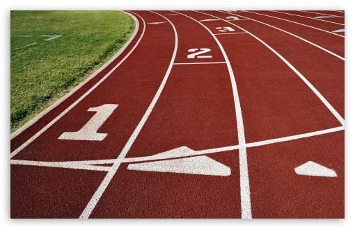 Download Athletics Track UltraHD Wallpaper