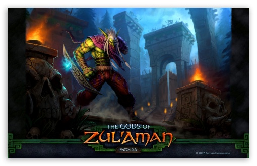 Download WOW The Gods Of Zul'Aman UltraHD Wallpaper