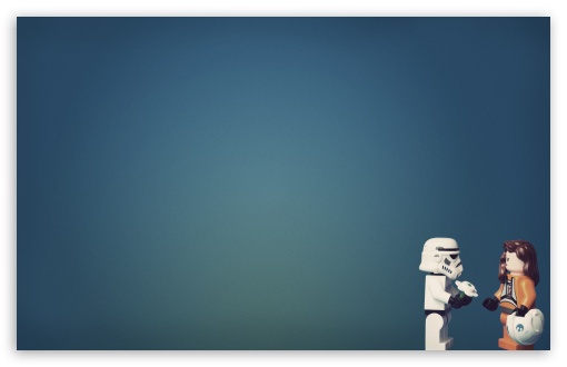 Download Stormtrooper In Love UltraHD Wallpaper