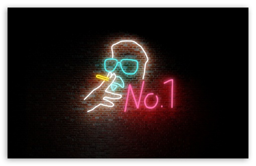 Download Neon No.1 UltraHD Wallpaper