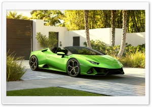 2019 Green Lamborghini...