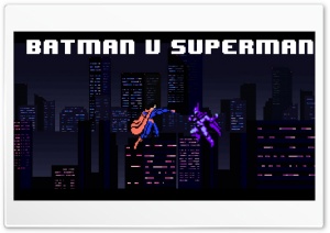 8-bit Batman v Superman