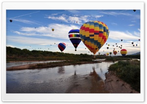 Balloons Over The Rio Grande