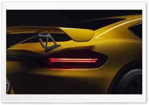 2019 Yellow Porsche 718...