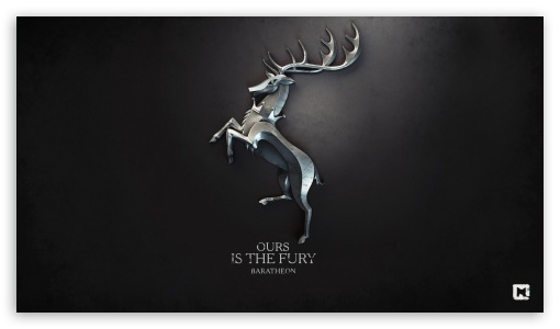 Download Game of Thrones Ours is the Fury Baratheon UltraHD Wallpaper
