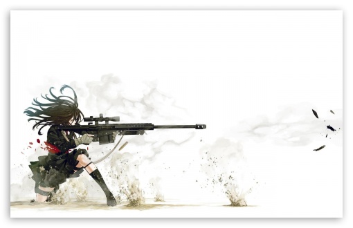 Download Anime Sniper UltraHD Wallpaper