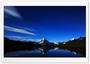 Matterhorn At Night