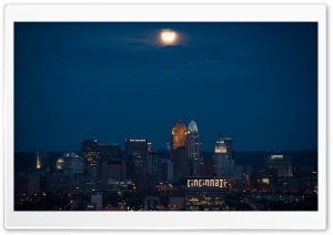 Cincinnati At Night