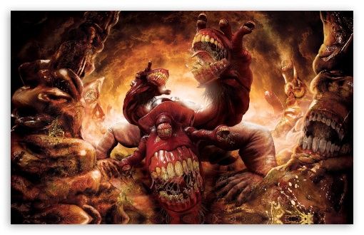 Download Dantes Inferno Art UltraHD Wallpaper