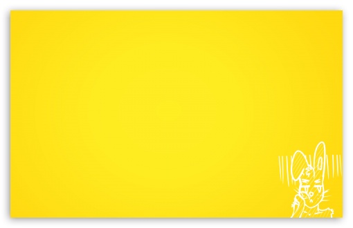 Download Yellow Hare UltraHD Wallpaper