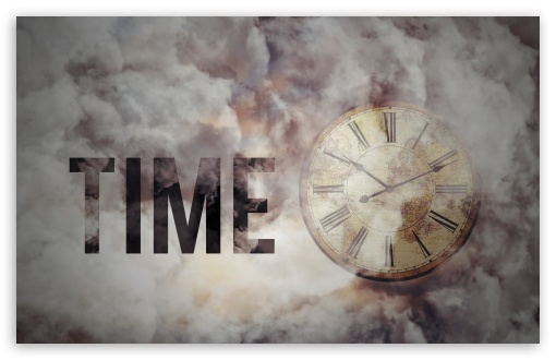 Download Time Cloud UltraHD Wallpaper