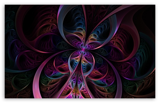 Download Psychedelic Butterfly UltraHD Wallpaper