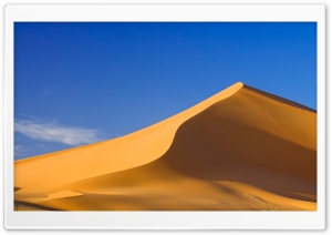 Sand Dunes Jabal Akakus Libya