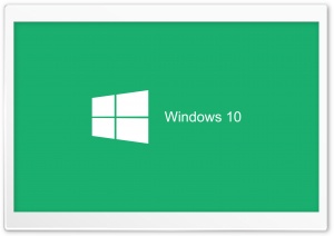 Windows 10 2015 Green Background