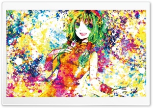 Anime Girl Colorful