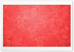 Red Pixels Background