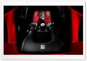 2010 Ferrari 458 Italia Engine