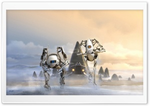 Portal 2 Robots Atlas and P-Body