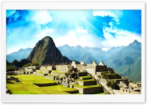 Ancient City Of Machu Picchu