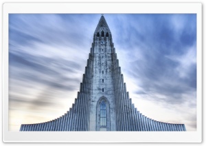 Church In Reikjavik, Iceland