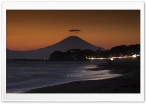 Mount Fuji at Sunset