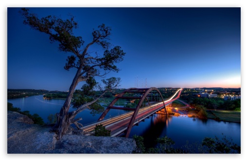 Download Pennybacker Bridge, Austin UltraHD Wallpaper
