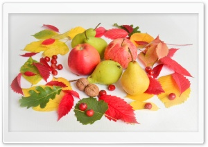 Apples, Pears, Fruits, Autumn...