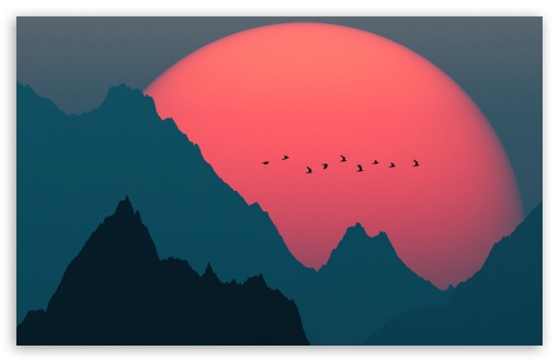 Download Sunset UltraHD Wallpaper