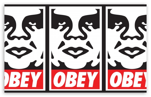 Download Obey UltraHD Wallpaper