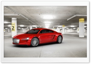 Audi E Tron Parking Garage