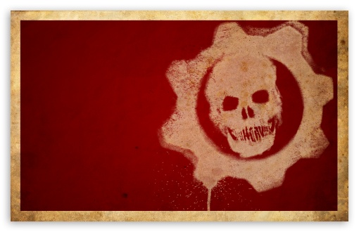 Download Gears Of War 3 Logo UltraHD Wallpaper