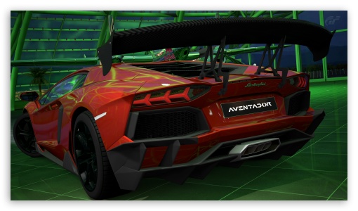 Download Lamborghini Aventador LP700-4 Red UltraHD Wallpaper